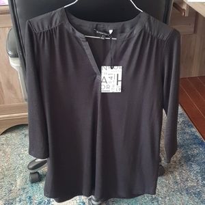 Hawthorne 41 Tulla mixed knit top